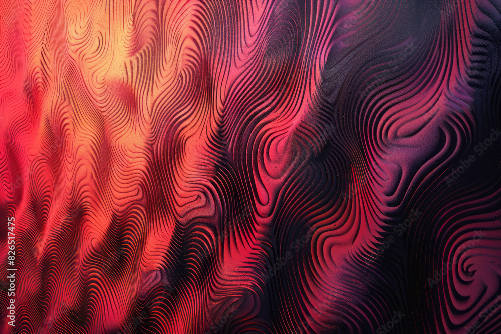 Poster abstract seamless background of heartbeat shapes in a checkerboard pattern, emphasizing balance,