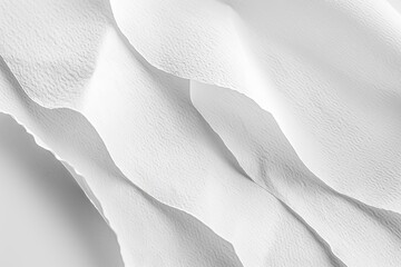 White Paper Texture Background, Ai generated