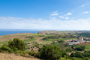 Cantabria region countryside landscape, Spain