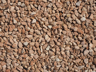 red gravel texture background