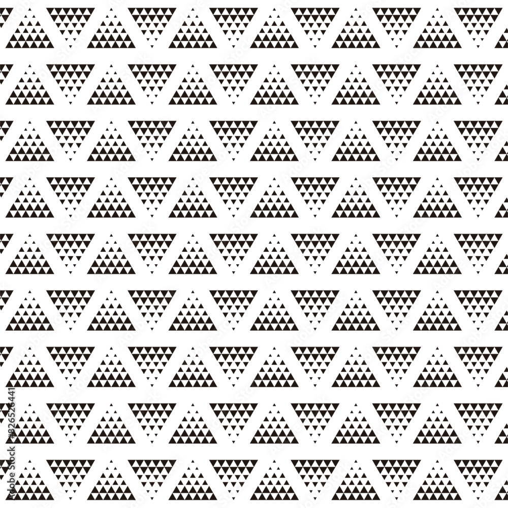 Poster black and white abstract geometric pattern background. editable graphic resource. vector format illu