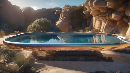 fountain in the park