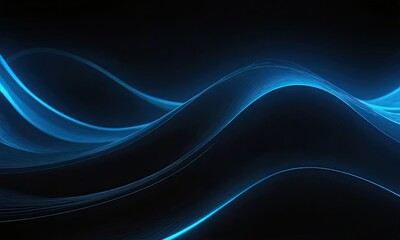 dark deep blue wave abstract background