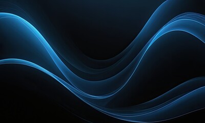 dark deep blue wave abstract background