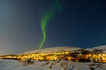 Northern Lights over Tromso, Norway