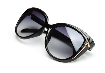 Folded stylish sunglasses