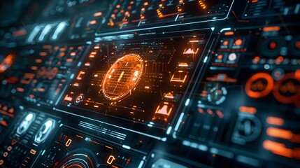 Futuristic Biometric Diagnostics and Healthcare Monitoring Station with Advanced Real Time Analysis and Data Display