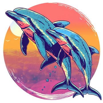 Dolphins Vintage