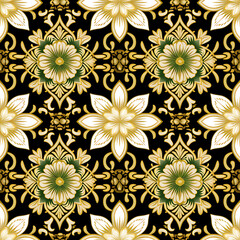 Seamless Pattern, Thailand style The beauty of patterns is a resource for designing and creating a variety of graphic works.