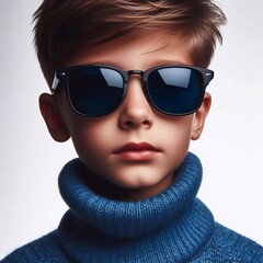 cooler Junge mit Sonnenbrille