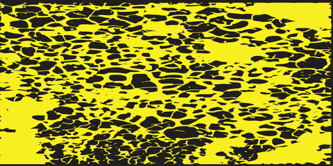 black yellow vector modern geometrical circle abstract background. Geometric pattern in halftone style with gradient.