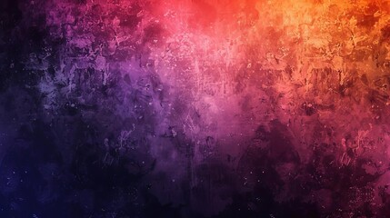 Fototapeta premium dark grainy color gradient background purple red orange blue black abstract design