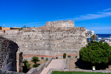 Conjunto monumental de las murallas reales de Ceuta, España	