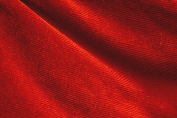 Red clothing fabric texture pattern background