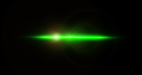 Light flare moving overlay asset in black. Long arm shining lens flare light leak realistic for a montage visual title beat animation. Creative spotlight sparkles abstract flash.