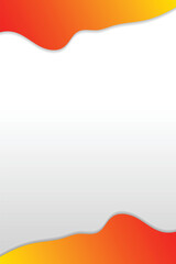 Obraz premium fluid shape frame design resource vector file