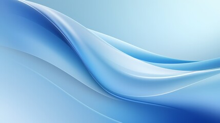 Obraz premium abstract blue waves technology background.