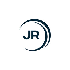 JR logo. J R design. White JR letter. JR, J R letter logo design. J R letter logo design in FIVE, FOUR, THREE, style. letter logo set in one artboard. J R letter logo vector design.
