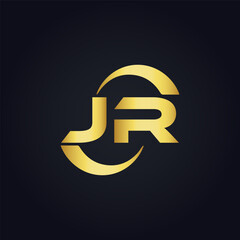 JR logo. J R design. White JR letter. JR, J R letter logo design. J R letter logo design in FIVE, FOUR, THREE, style. letter logo set in one artboard. J R letter logo vector design.