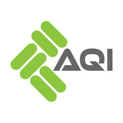 AQI letter logo vector design, AQI simple and modern logo. AQI luxurious alphabet design