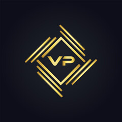 VP logo. V P design. White VP letter. VP, V P letter logo design. V P letter logo design in FIVE, FOUR, THREE, style. letter logo set in one artboard. V P letter logo vector design.