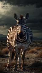 Obraz premium zebra in the wild