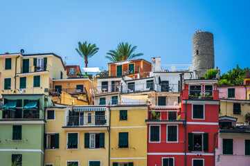 Wonder of the 5 lands. Vernazza, a village by the sea