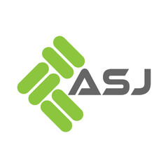 ASJ letter logo vector design, ASJ simple and modern logo. ASJ luxurious alphabet design