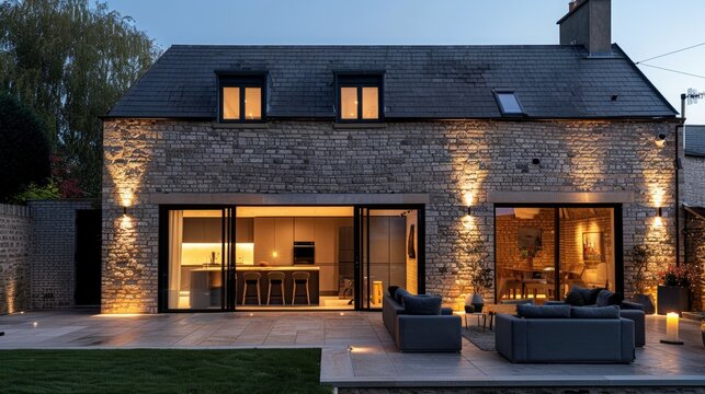 Recently renovated old classic English detached house