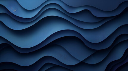 Fototapeta premium The image is a blue wave with a lot of texture