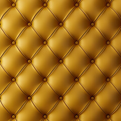 seamless subtle mustard color diamond tufted upholstery pattern background texture overlay abstract soft puffy quilted sofa cushions 