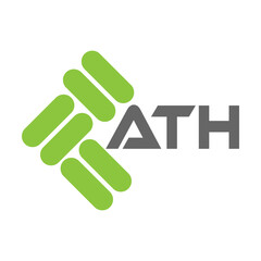 ATH letter logo vector design, ATH simple and modern logo. ATH luxurious alphabet design