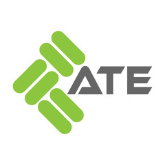 ATE letter logo vector design, ATE simple and modern logo. ATE luxurious alphabet design