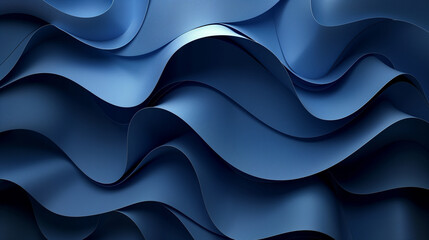 Obraz premium The image is a blue wave with a lot of texture