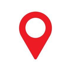 map marker, location pin, map pin icon