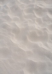   White sand on beach, background, texture top view