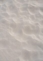   White sand on beach, background, texture top view