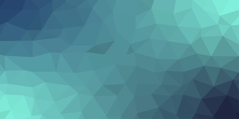 Abstract triangular Light BLUE vector shining template. Vector polygon geometrical crystal, design, diamond, digital, element, futuristic design with gradient.