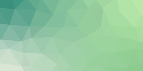 Abstract triangular Light Teal vector shining template. Vector polygon geometrical crystal, design, diamond, digital, element, futuristic design with gradient.