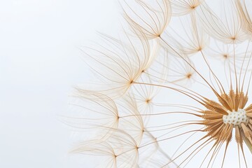 A close up of a flower with a white background
