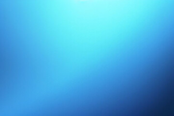 Blue green grainy color gradient background teal turquoise glowing noise texture poster backdrop designm copy space.	