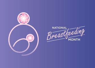 National Breastfeeding Month, observed in August, aims to promote the health benefits of breastfeeding and provide support and education for breastfeeding families.