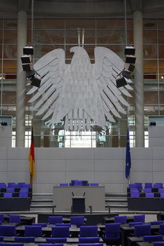 Plenarsaal des Deutschen Bundestags in Berlin am 24.05.2024