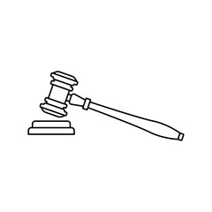 justice gavel and law