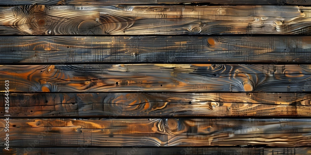 Poster rustic wood surface with textured stripes for use in 3d modeling. concept textures, rustic wood, sur