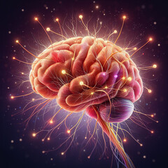 A Photo of Structure of Human Brain Generative AI