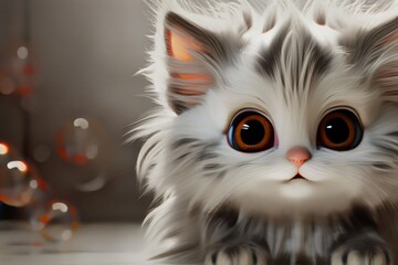 Surrealistic appearance, highly detailed, cute animal images, memoji, cartoon images, characters,