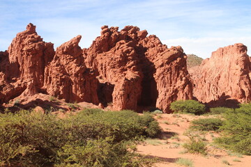Desert landscape of northwestern Argentina