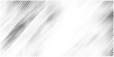 Halftone background vector, abstract backdrop design with two tone pattern and copy space for edit your content	