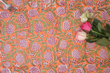 Table top cloths traditional design crop image 